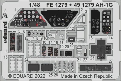 Eduard FE1279 AH-1G (SP.HOB.) 1/48