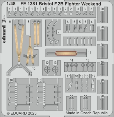 Eduard FE1381 Bristol F.2B Fighter Weekend (EDU) 1/48