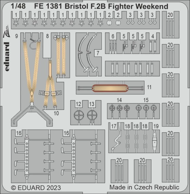 Eduard FE1381 Bristol F.2B Fighter Weekend (EDU) 1/48