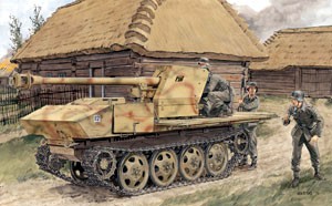 Dragon 6640 7.5cm PAK 40/4 auf RSO