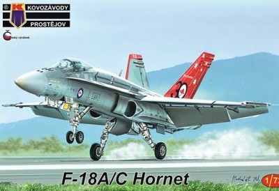 Kovozavody Prostejov 72163 F-18A/C Hornet (3x camo, ex-ITALERI) 1/72