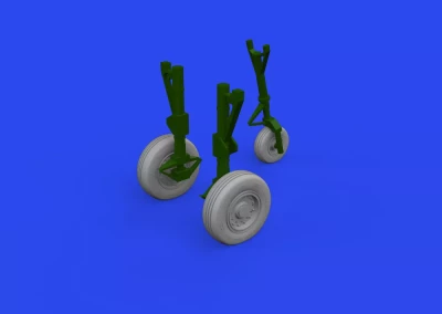 Eduard 648923 BRASSIN A-10C wheels (ACAD) 1/48