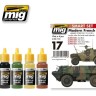 Ammo Mig 7151 Набор красок Современные цвета ВС Франции