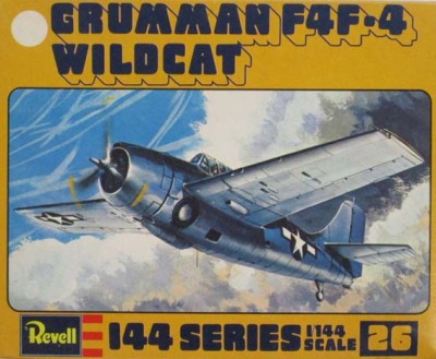 Revell 1026 F4F-4 WILDCAT 1/144