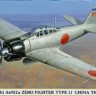Hasegawa 09142 Самолет Mitsubishi A6M2a ZERO TYPE11 Jt42 (HASEGAWA) 1/48
