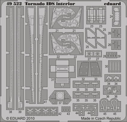 Eduard 49522 Tornado IDS interior S.A.