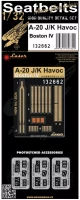 HGW 132662 Seatbelts A-20 J/K Havoc (laser) 1/32