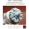 Sbs Model 48087 SBD-5 Dauntless Engine & Exhaust set 1/48