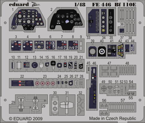 Eduard FE446 Bf 110E Weekend EDU