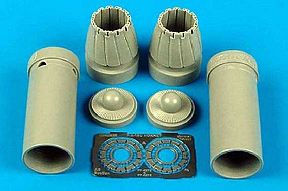 Aires 4383 F/A-18A Hornet exhaust nozzle - closed 1/48
