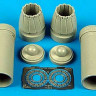Aires 4383 F/A-18A Hornet exhaust nozzle - closed 1/48