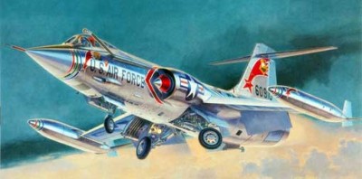 Hasegawa 07219 Самолет F-104 C 1/48