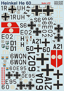 Print Scale 72-330 Heinkel He 60 - part 1 (wet decals) 1/72