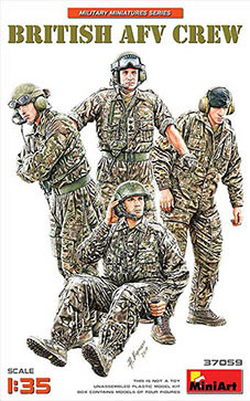 MiniArt 37059 British Afv Crew 1/35