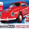 Airfix J6048 VW Beetle Coca-Cola QUICK BUILD Blue NEW TOOL