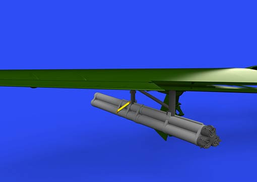 Eduard 648577 BRASSIN 1/48 P-51D Bazooka rocket launcher (EDU)