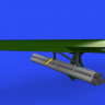 Eduard 648577 BRASSIN 1/48 P-51D Bazooka rocket launcher (EDU)