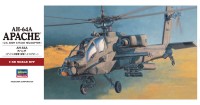 Hasegawa 07224 Ударный вертолет армии США AH-64A APACHE 1/48