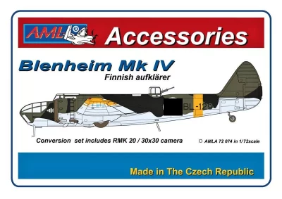 AML AMLA72074 Blenheim Mk.IV reconnaissance in Finnish AF 1/72