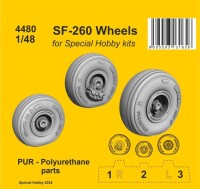 CMK 4480 SF-260 wheels (SP.HOBBY) 1/48