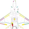 Eduard CX698 Mask F-35C RAM coating (TAM) 1/72