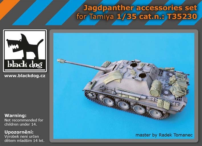 Black Dog T35230 JagdPanther late version accessories set  1/35