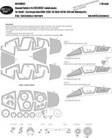 New Ware NWA-M0522 1/48 Mask Dassault Rafale C/M ADVANC. (REV/ACE C.)