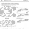 New Ware NWA-M0522 1/48 Mask Dassault Rafale C/M ADVANC. (REV/ACE C.)