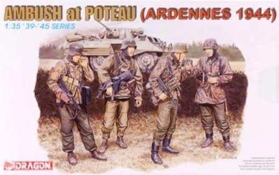 Dragon 6091 1/35 Ambush at Poteau (Ardennes 1944)