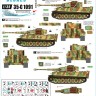 Star Decals 35-C1091 SS-Pz.Kpfw.VI Tigers in France # 3 3 Kompanie / s.SS.Pz-Abt 101, Normandie France Summer 1944 1/35