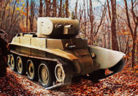 Zebrano SEA026 Легкий танк БТ-7, первый опытный вариант 1/72