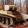 Zebrano SEA026 Легкий танк БТ-7, первый опытный вариант 1/72