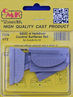 CMK 7370 SB2C-4 Helldiver Control Surfaces Set (ACAD) 1/72
