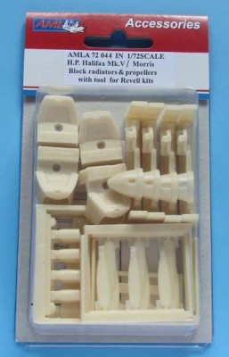 AML AMLA72044 HP Halifax Morris radiators&amp;propellers (REV) 1/72