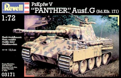Revell 03171 Германский танк &quot;Kpfw. V Panther Ausg. G&quot; 1/72