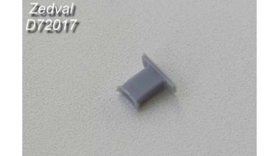 Zedval D72017 Выпускной патрубок для Т-72, Т-90