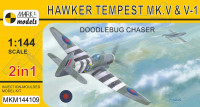 Mark 1 Models MKM-144109 Tempest Mk.V Srs.1/2 & V1 'Doodlebug Chaser' 1/144