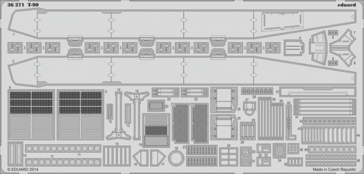 Eduard 36271 T-90 1/35