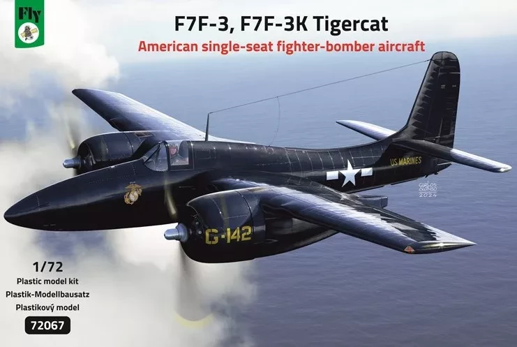 FLY 72067 F7F-3, F-3K Tigercat American fighter-bomber 1/72
