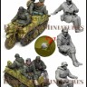 Evolution Miniatures 35249 Солдаты СС в kettencraftrrad (3 фигуры) 1/35