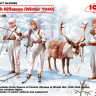 ICM 35566 Фигуры Финские пехотинцы (зима 1940 г.) 1/35