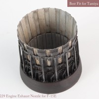 Mk1 Design MA-32013 McDonnell F-15C/F-15D/F-15E/F-15K Eagle P.W exhaust nozzle Set (opend) 1/32