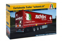 Italeri 03918 CURTAINSIDE TRAILER "Schoeni.ch" 1/24