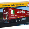 Italeri 03918 CURTAINSIDE TRAILER "Schoeni.ch" 1/24
