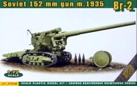 Ace Model 72560 Soviet 152mm gun m.1935 Br-2 1/72