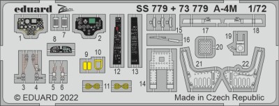 Eduard SS779 A-4M (H.B) 1/72