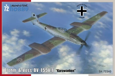 Special Hobby SH72340 Blohm&amp;Voss BV 155V-1 'Karawanken' (re-issue) 1/72