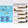 Foxbot Decals FBOT48019 Douglas A-20 Pin-Up Nose Art and stencils, Part I 1/48