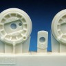 Barracuda Studios BCR32118 Vought Corsair/Grumman Hellcat Wheels - Plain Tread 1/32