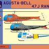 Lf Model P4804 Agusta-Bell 47J Ranger (France, UK, Spain) 1/48